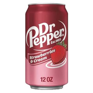 Dr Pepper Strawberries & Cream 355ml