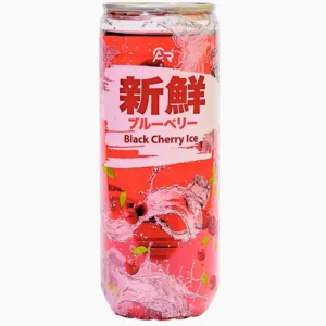 Fresh Sparkling Water Black Cherry Ice 330ml