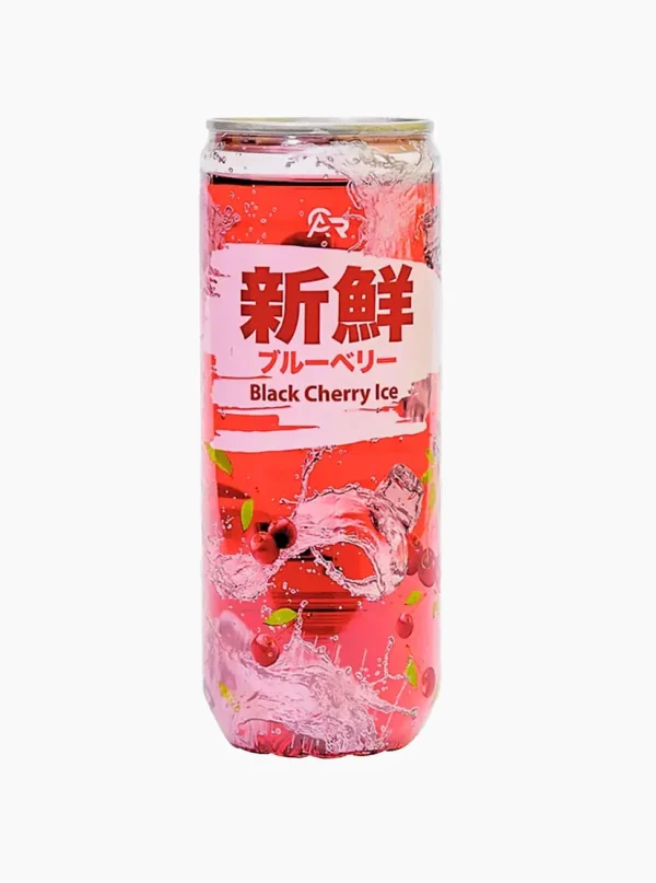 Fresh Sparkling Water Black Cherry Ice 330ml