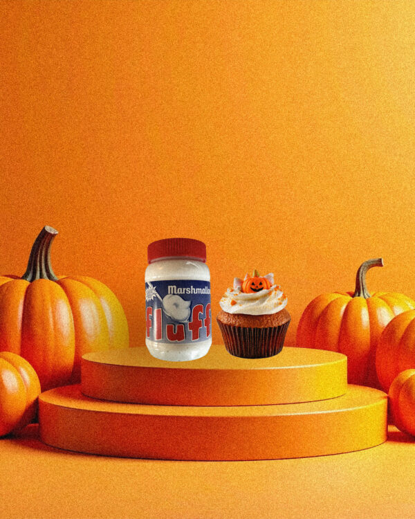 Halloweenbaka med Marshmallow Fluff