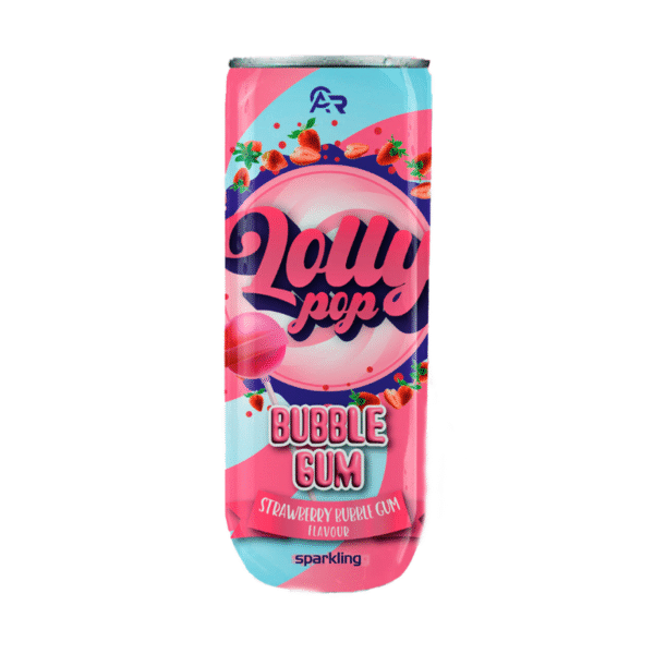 Fresh Sparkling Water Bubble Gum 330ml